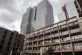 View from Kop van Zuid, a neighborhood of Rotterdam Royalty Free Stock Photo