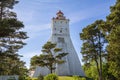 View of The Kopu Lighthouse Royalty Free Stock Photo