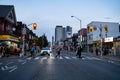 View of Koreatown neighborhood in Toronto. Royalty Free Stock Photo