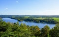 View from the Korte cliff near Essen Royalty Free Stock Photo