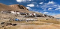 View of Korzok or Karzok village and monastery, Ladakh