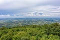 View From Kosmaj Mountain in Serbia. View of the Panorama of Å umadija from Mount Kosmaj