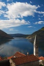 View on Kotor bay Royalty Free Stock Photo