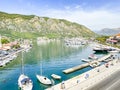 Kotor bay and port view, Kotor city, Montenegro