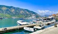 Kotor bay and port view, Kotor city, Montenegro