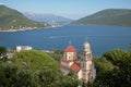 Kotor Bay And Savina Monastery In Herceg Novi, Montenegro