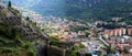 A view at Kotor from a hill