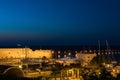 View on the Koules fortress The Venetian Castle of Heraklion in Heraklion city, Crete, Greece Royalty Free Stock Photo