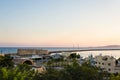 View on the Koules fortress The Venetian Castle of Heraklion in Heraklion city, Crete, Greece Royalty Free Stock Photo