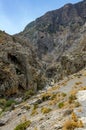 View in the Kourtaliotiko gorge, Crete
