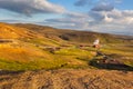 A view of the Krafla heat and power plant in the north-eastern part of Iceland