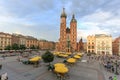 View of the Krakow / the marketplace / Poland