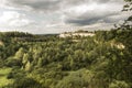 View of the Krakow Mound in Krak in Poland Royalty Free Stock Photo