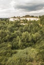 View of the Krakow Mound in Krak in Poland Royalty Free Stock Photo