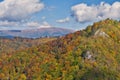 View of the Kralova Hola mountain from Muransky hrad castle