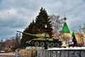 View of Kremlin in Nizhny Novgorod, Russia