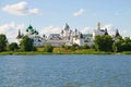 View of the Kremlin of Rostov the Great. Golden ring of Russia Royalty Free Stock Photo