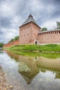View of the Kremlin wall in Smolensk Royalty Free Stock Photo