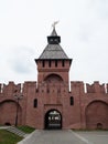 View of the Kremlin tower with arch-gate
