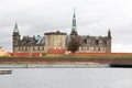 View of Kronborg castle in Helsingor Royalty Free Stock Photo