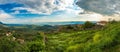 View from Kruja castle, Albania Royalty Free Stock Photo