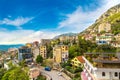 View from Kruja castle, Albania Royalty Free Stock Photo