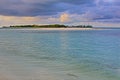View of Kuda Finolhu Island Baa Atoll Maldives Royalty Free Stock Photo