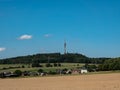 View of the Kuhberg in Vogtland Royalty Free Stock Photo