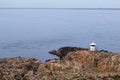 View of the Kullaberg cliff in Sweden