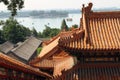 View of Kunming lake from Longevity Hill in Summe Palace Yiheyuan, Beijing, China Royalty Free Stock Photo