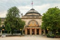 View of Kurhaus from Kurpark in Wiesbaden, Hesse, Germany