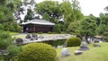 View of Kyoto Gardens, Honshu Island, Japan