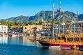 View of Kyrenia harbour. Cyprus