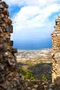 View of Kyrenia from Ruins of Saint Hilarion Castle