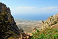 View Kyrenia from St Hilarion