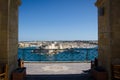 L-Isla peninsula, port and Grand Harbor of Valletta, Malta Royalty Free Stock Photo