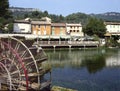 View at l`Isle-sur-la-Sorgue Royalty Free Stock Photo