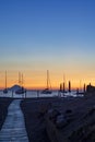 Sunset at Vulcano, Italy