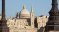 View of La Valletta from Sliema Malta Royalty Free Stock Photo