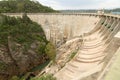 View of La ViÃÂ±a dam, located near Nono and Mina Clavero Royalty Free Stock Photo