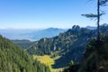 View from the Laber mountain Royalty Free Stock Photo