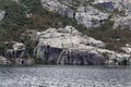 View on the Lac de Melo in the Restonica valley in Corsica Royalty Free Stock Photo