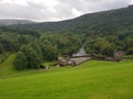 View from lady bower reservoir Royalty Free Stock Photo