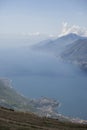 View of Lago di Garda from Monte Baldo