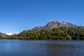 View of Lago Escondido at Circuito Chico - Bariloche, Patagonia, Argentina Royalty Free Stock Photo