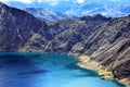 Green Water in Laguna Quilotoa