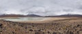 View of the Laguna Verde and the peaks of the Andes