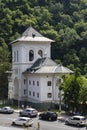 View of Lainici Monastery in Lainici, BumbeÃâ¢ti-Jiu, Gorj, Romania.