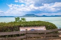 View of Lake Balaton from vantage point in FonyÃÂ³d, Hungary