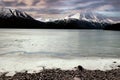 View of Lake Bennet in early spring Royalty Free Stock Photo